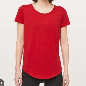 Lululemon Love Crew III Dark Red 12
